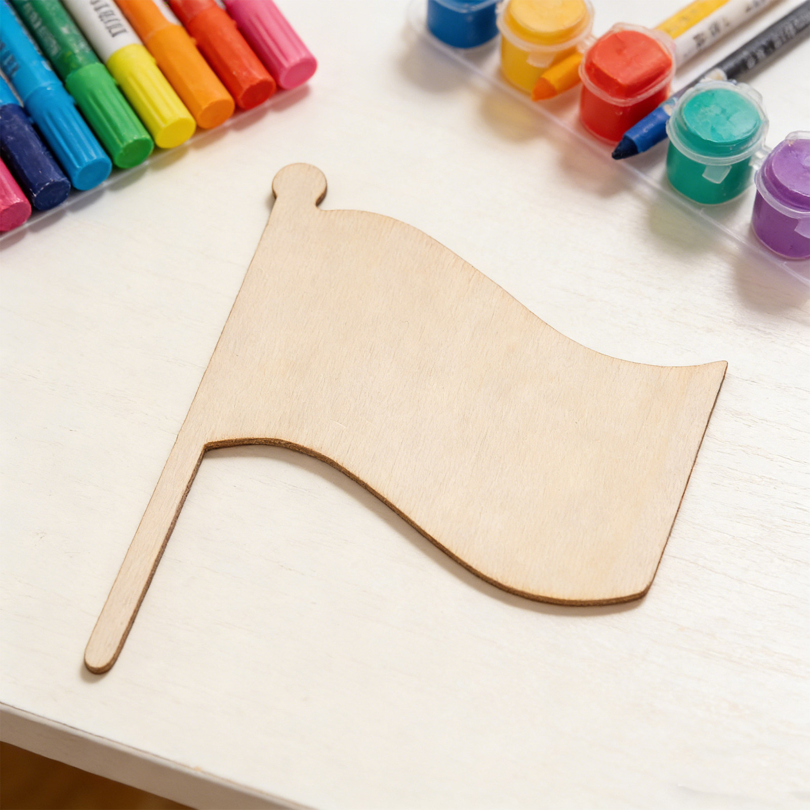 20Pcs 4 Inch Unfinished Wood F - Art And Craft Independence Day ulasan dan harga