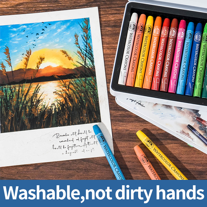 MUNGYO 12/24/36Colors Water-so - Chalk Pastel Set ulasan dan harga