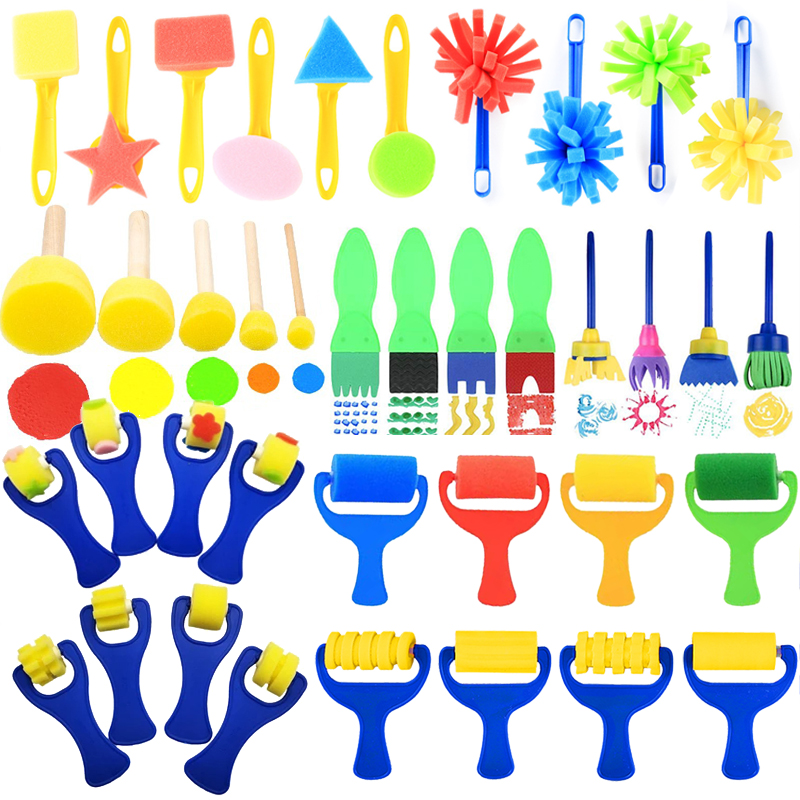 Children Drawing Sponge Toys A - Art Craft 5 Year Old ulasan dan harga