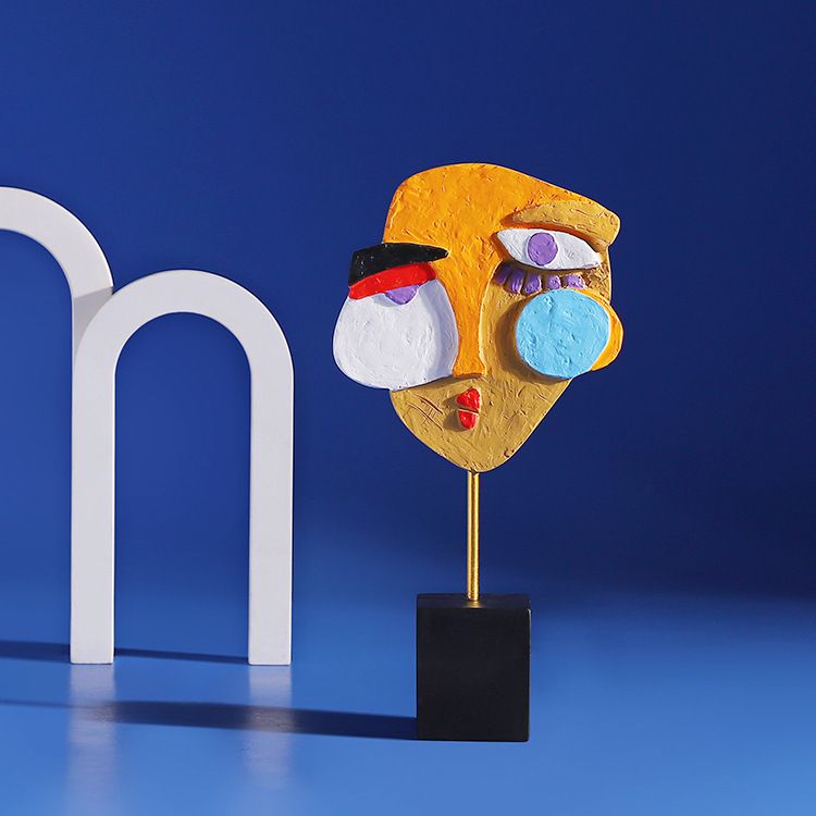 Creative Abstract Human Face C - Art Craft Shop ulasan dan harga