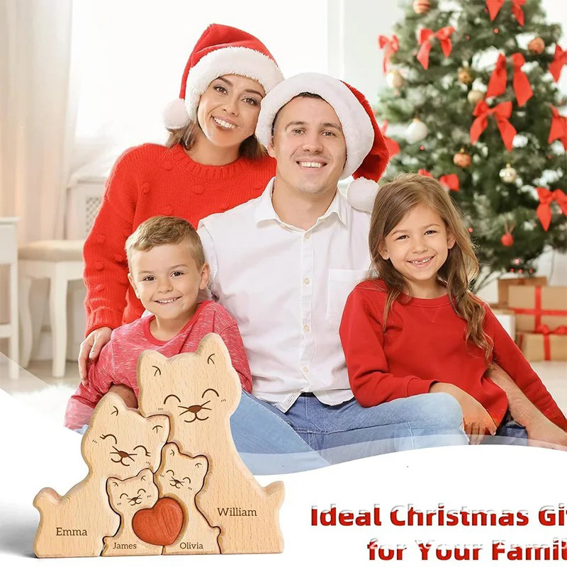 New Hot Selling Wooden Cute Ca - Art Craft Cat ulasan dan harga
