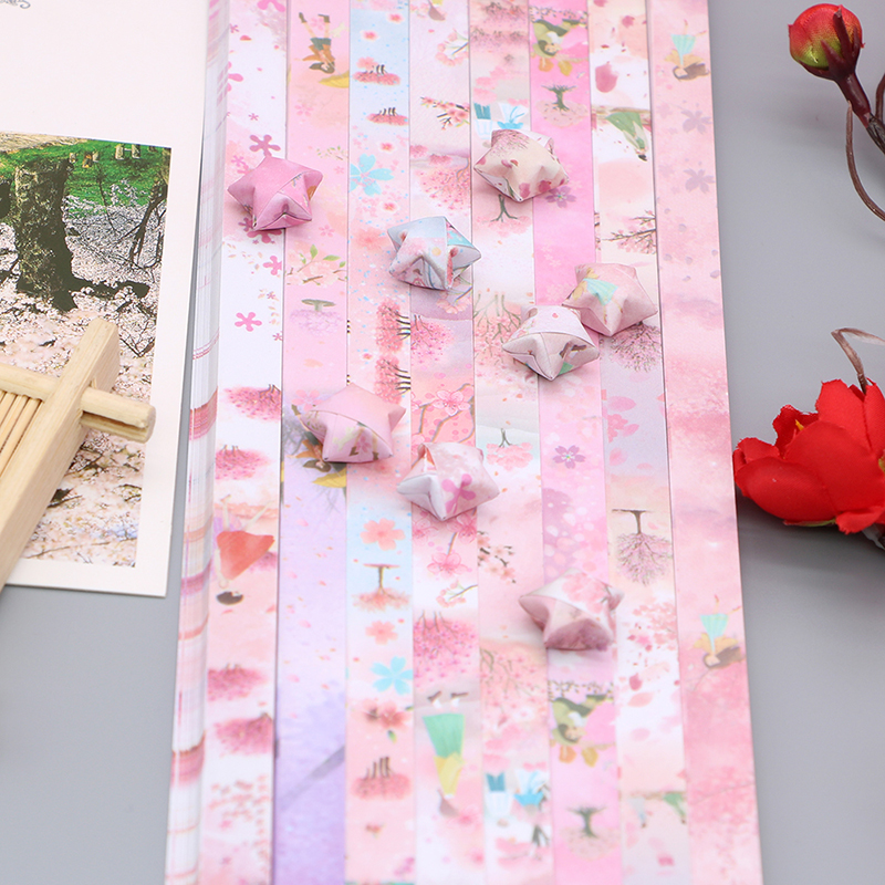 540 Sheets Sakura Origami Star - Art Craft 5 Year Old ulasan dan harga