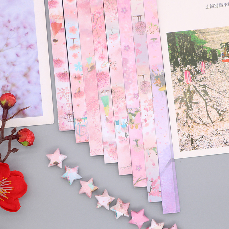 540 Sheets Sakura Origami Star - Art Craft 5 Year Old ulasan dan harga