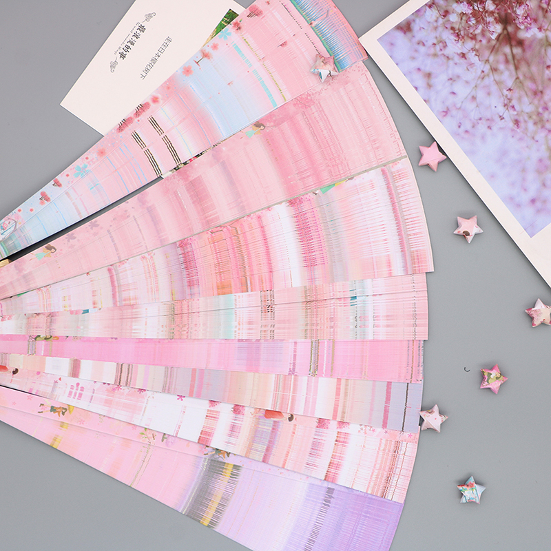 540 Sheets Sakura Origami Star - Art Craft 5 Year Old ulasan dan harga