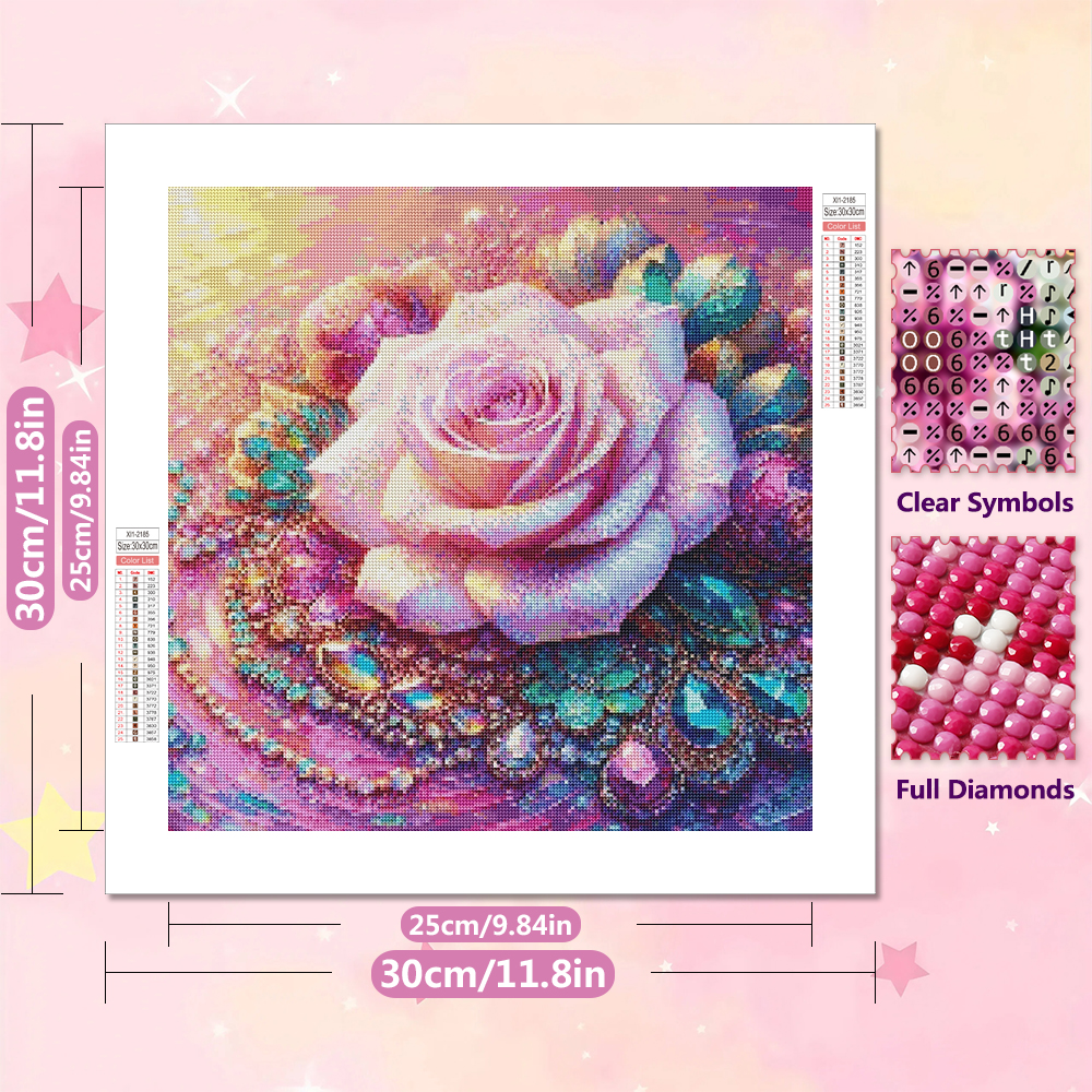 EverShine 5D Diamond Painting  - Art Craft Rose ulasan dan harga