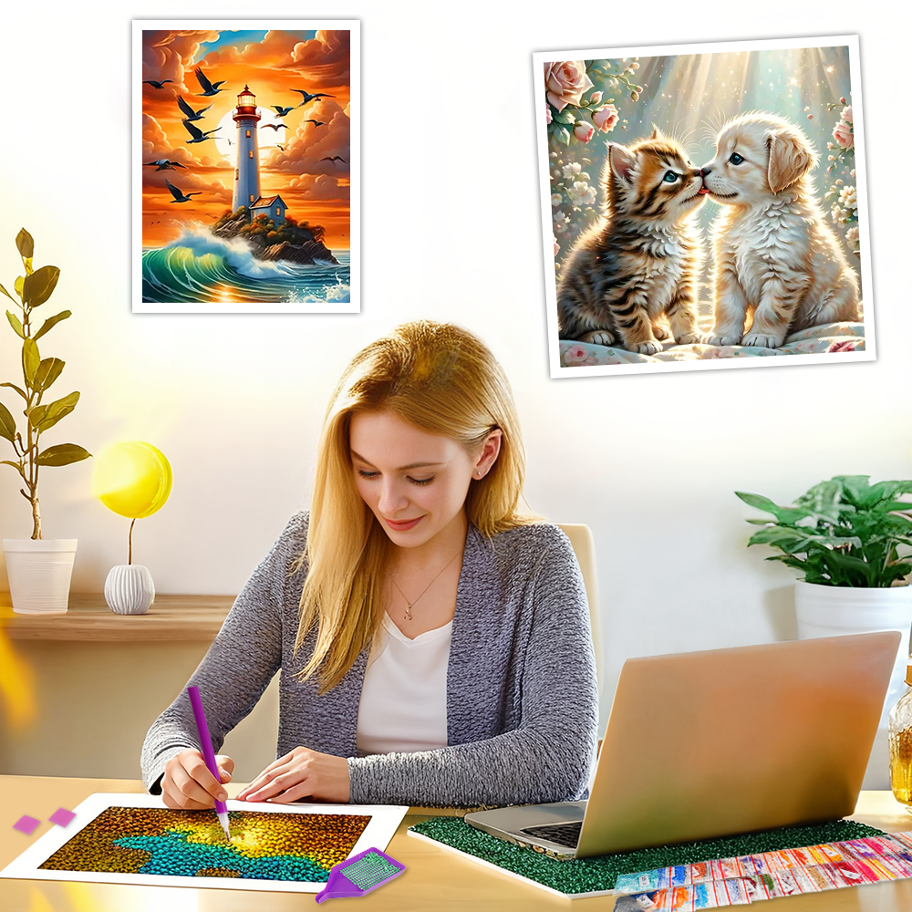 EverShine 5D Diamond Painting  - Art Craft Rose ulasan dan harga