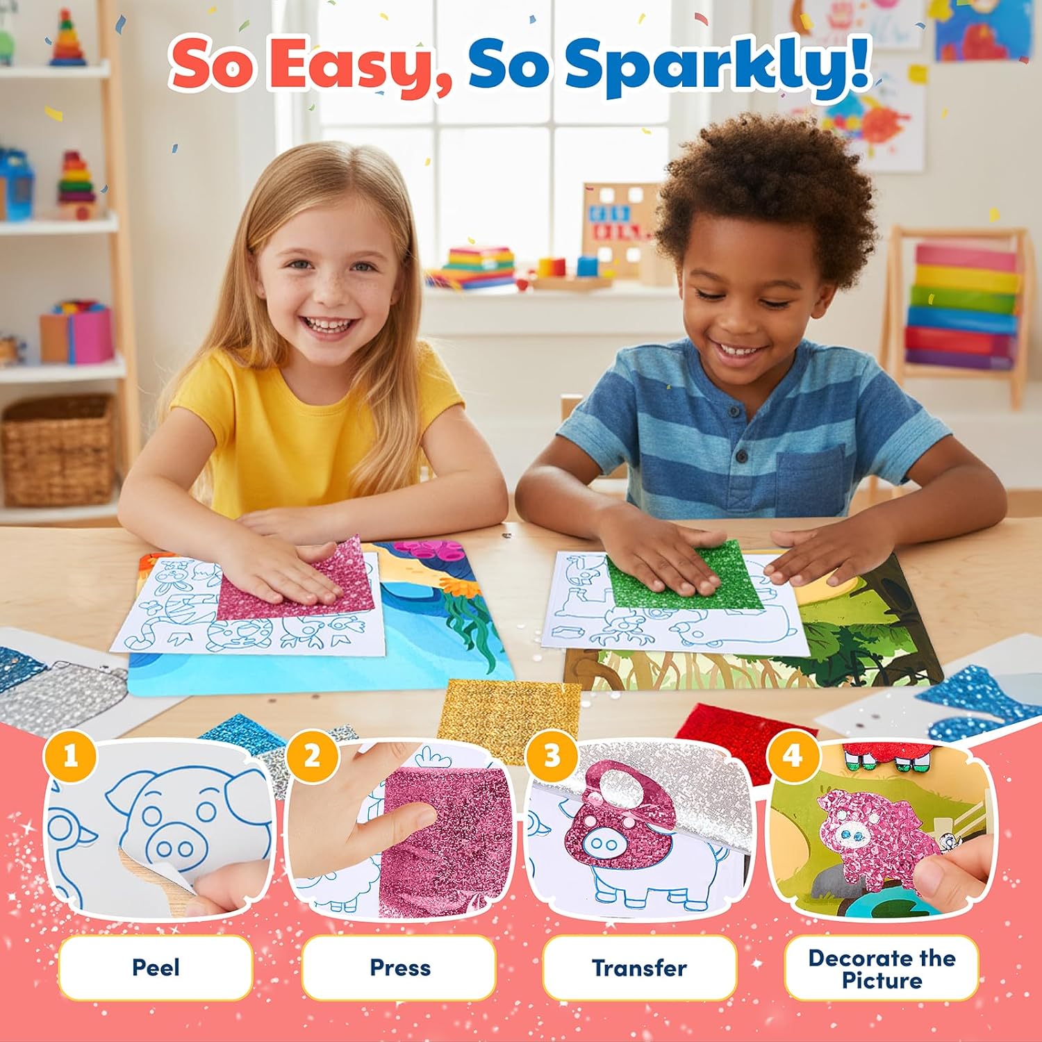 Foil Craft Party Favors Kit, 2 - Art Craft Diy ulasan dan harga