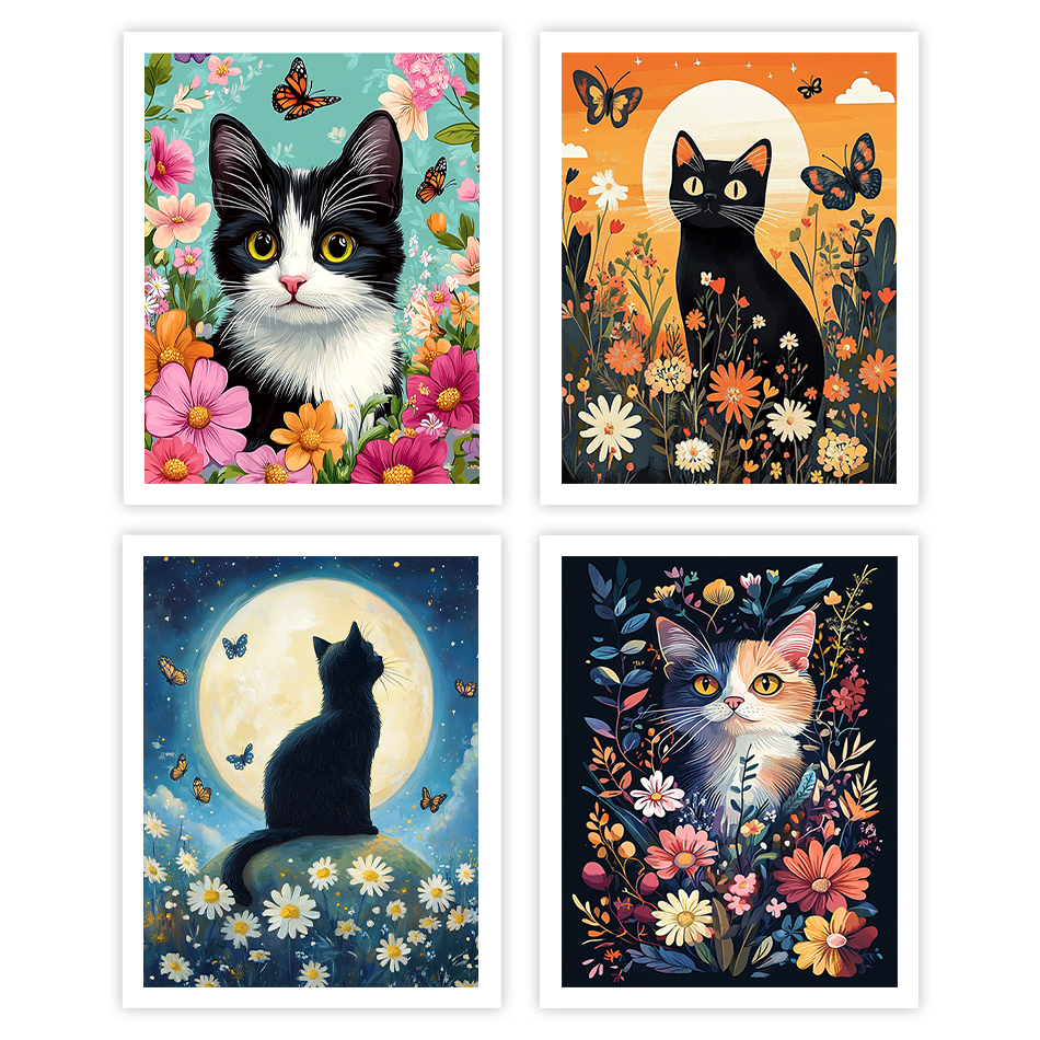 GATYZTORY Painting By Number D - Art Craft Cat ulasan dan harga