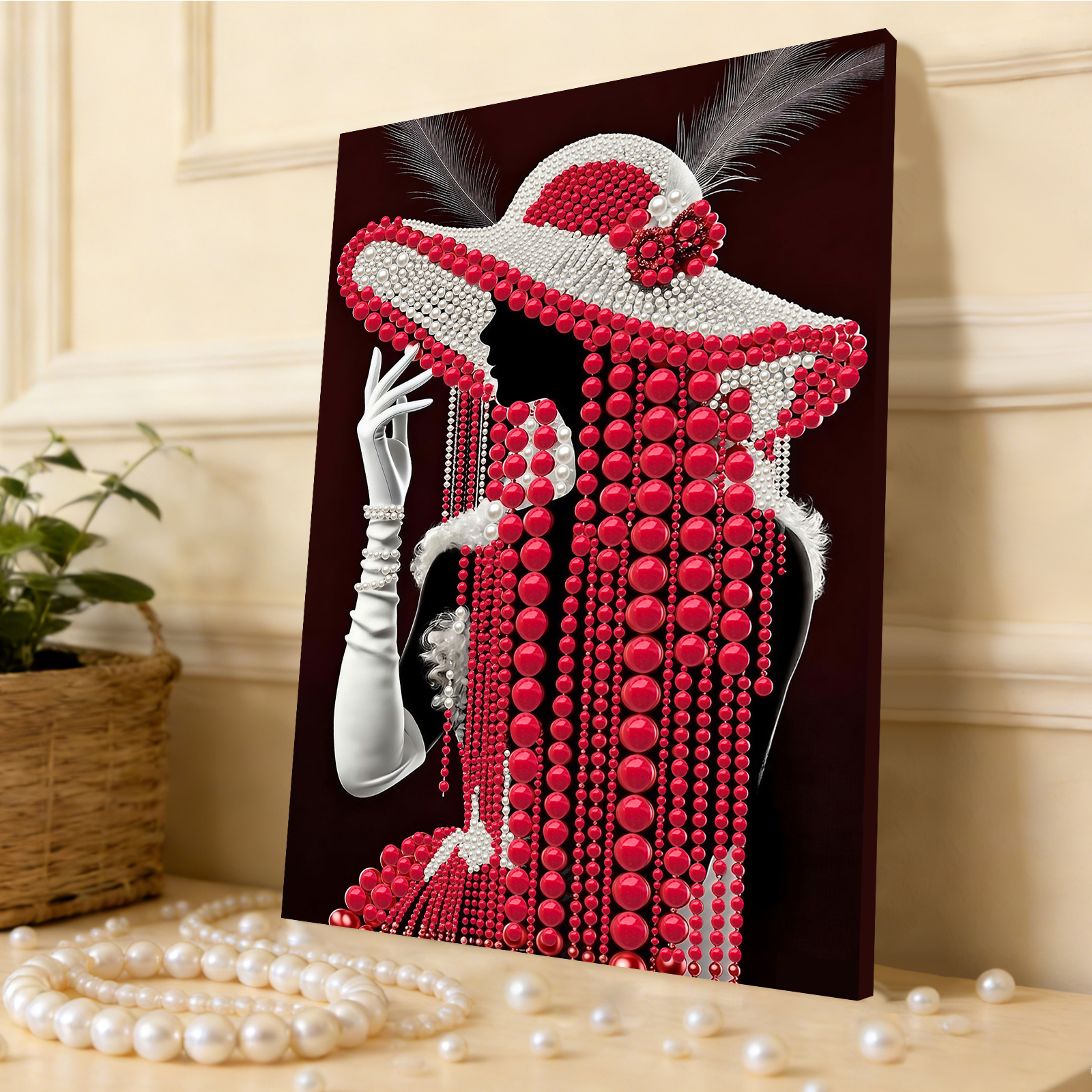 DIY Elegant Lady Pearl Gem Pai - Art Craft Ideas For Adults ulasan dan harga