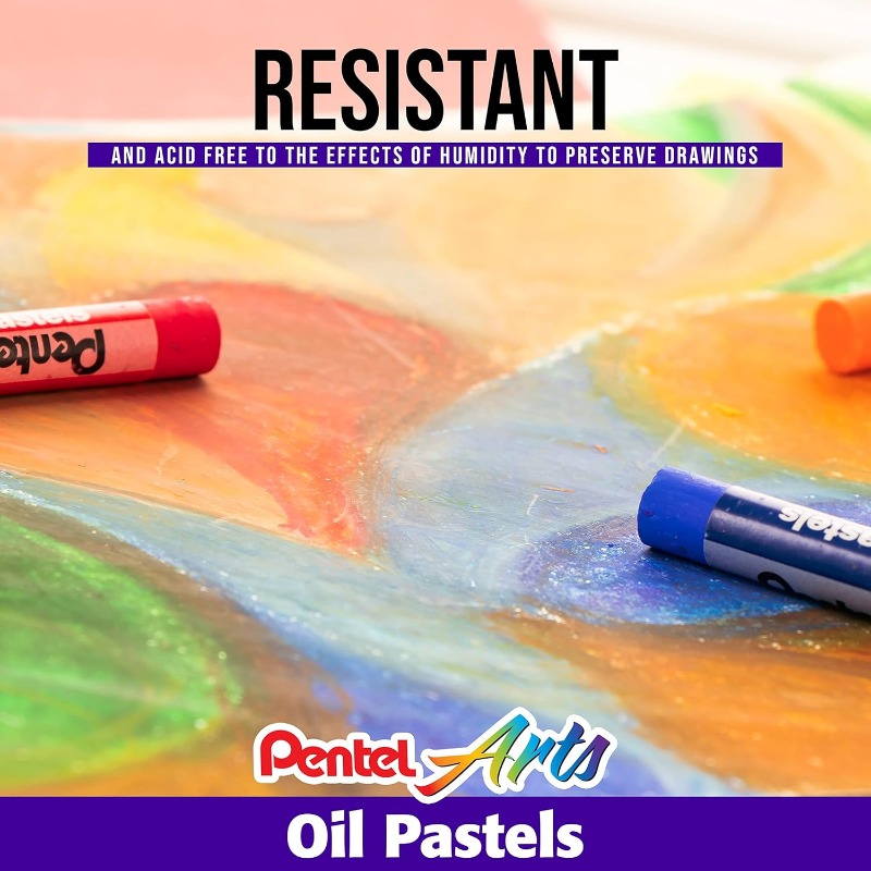 Pentel Arts Oil Pastel Set 6/1 - Chalk Pastel Set ulasan dan harga