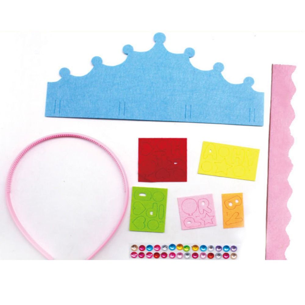 Children's Non-woven DIY Crown - Art Craft 5 Year Old ulasan dan harga