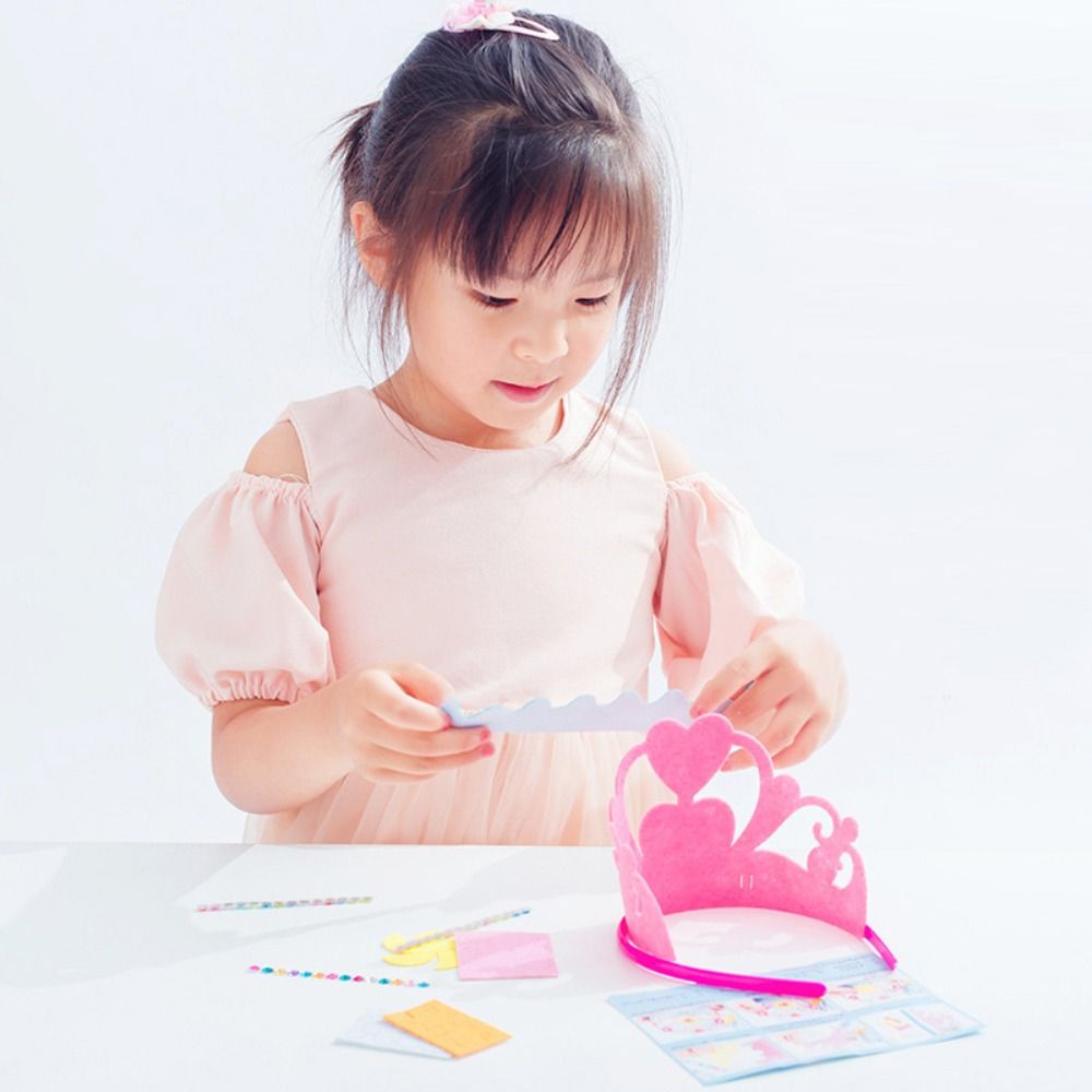 Children's Non-woven DIY Crown - Art Craft 5 Year Old ulasan dan harga