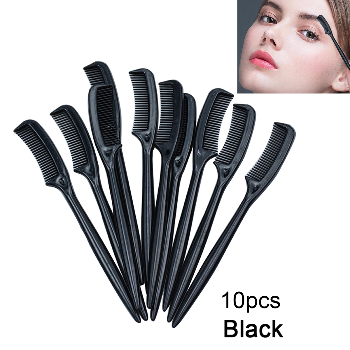 10Pcs Mini Eyelash Combs Small - Art Craft Eyes ulasan dan harga