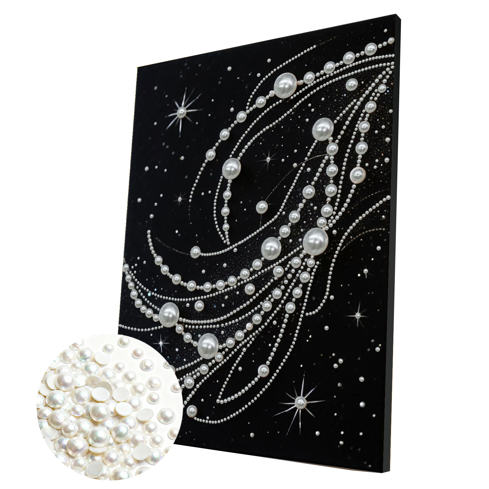 DIY Pearl Diamond Dots Paintin - Art Craft Ideas For Adults ulasan dan harga