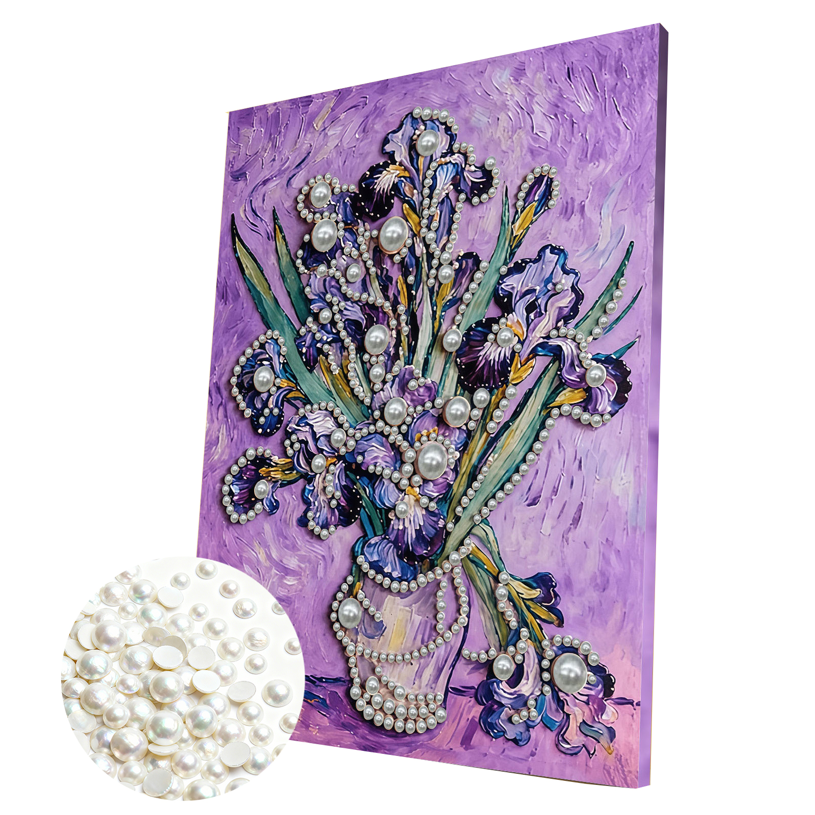 DIY Pearl Diamond Dots Paintin - Art Craft Ideas For Adults ulasan dan harga