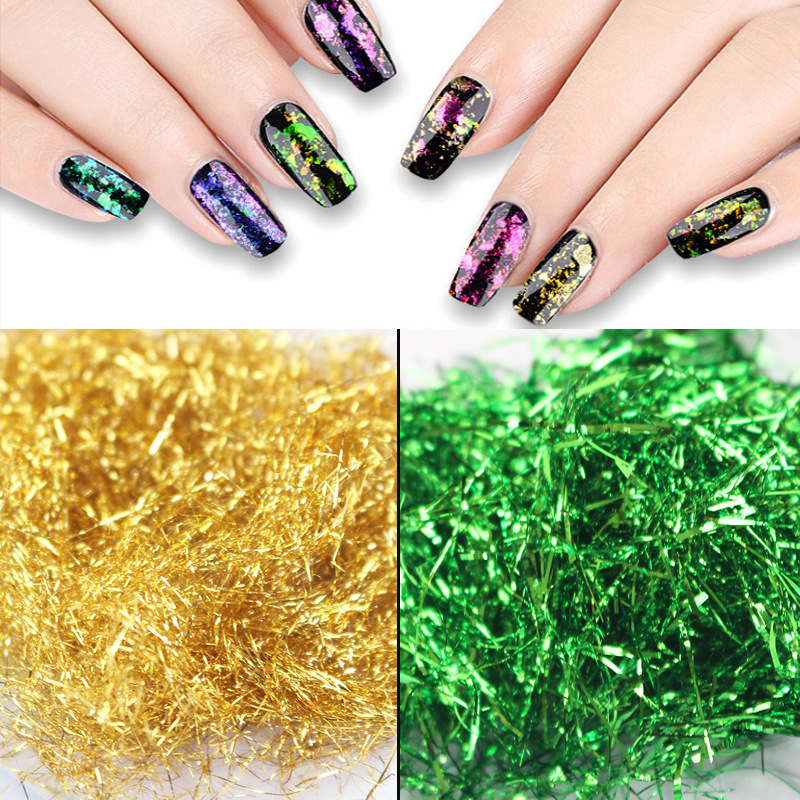 Bottled Metal Alloy Glitter Go - Art Craft With Leaves ulasan dan harga