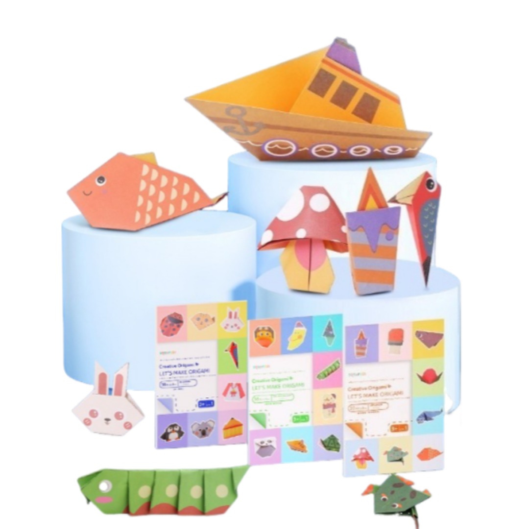 New Origami Kit 30 Sheets Orig - Art Craft 5 Year Old ulasan dan harga