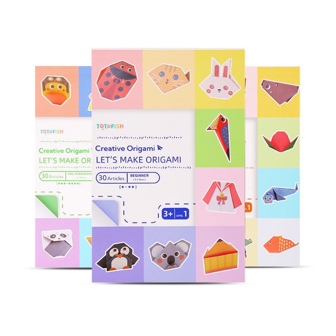New Origami Kit 30 Sheets Orig - Art Craft 5 Year Old ulasan dan harga