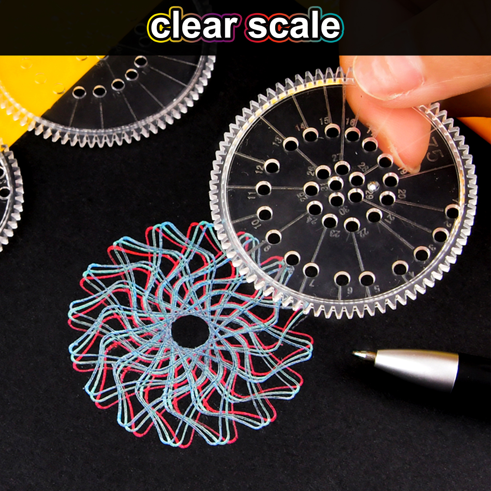 22pcs Spirograph Design Arts C - Art Craft 5 Year Old ulasan dan harga