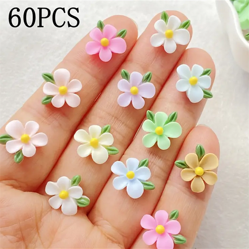 60pcs Mixed Resin Mini Colorfu - Art Craft Rose ulasan dan harga