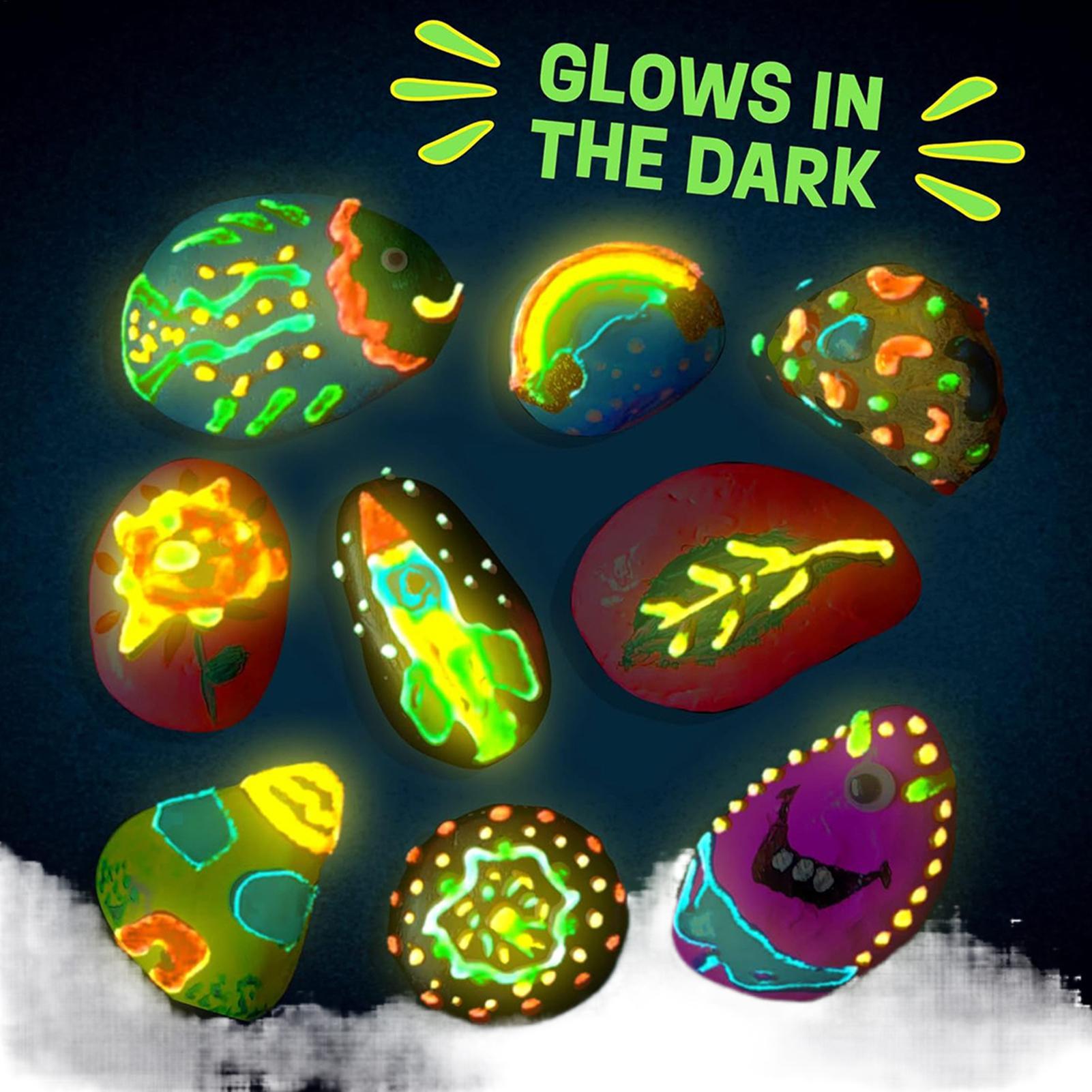 Glow In The Dark Rock Painting - Art Craft For Preschool ulasan dan harga