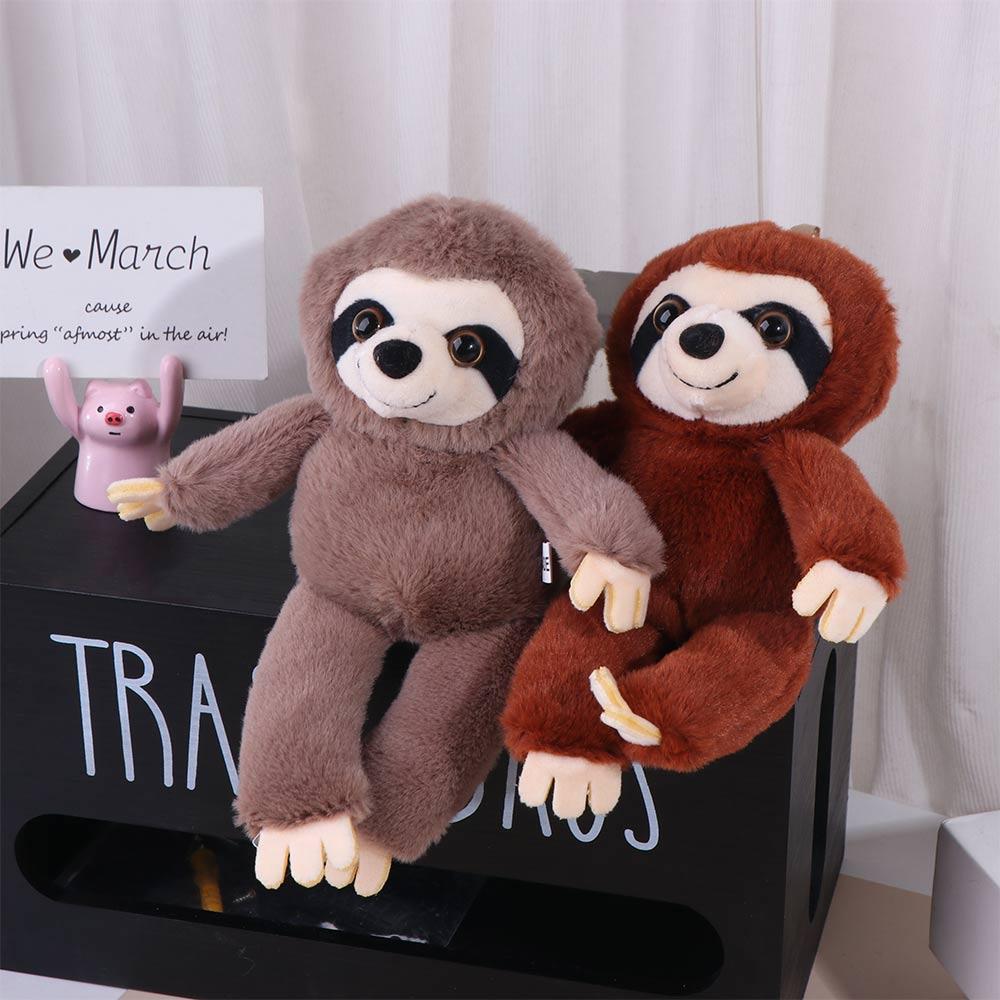 Big Eyes Sloth Plush Toy Stuff - Art Craft Eyes ulasan dan harga