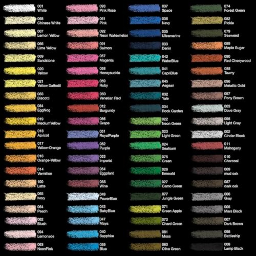 Soft Pastels for Artists - 80  - Chalk Pastel Set ulasan dan harga