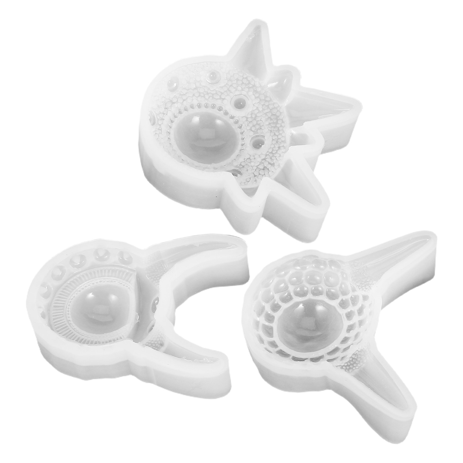 3Pcs Devil's Eye Silicone Resi - Art Craft Eyes ulasan dan harga