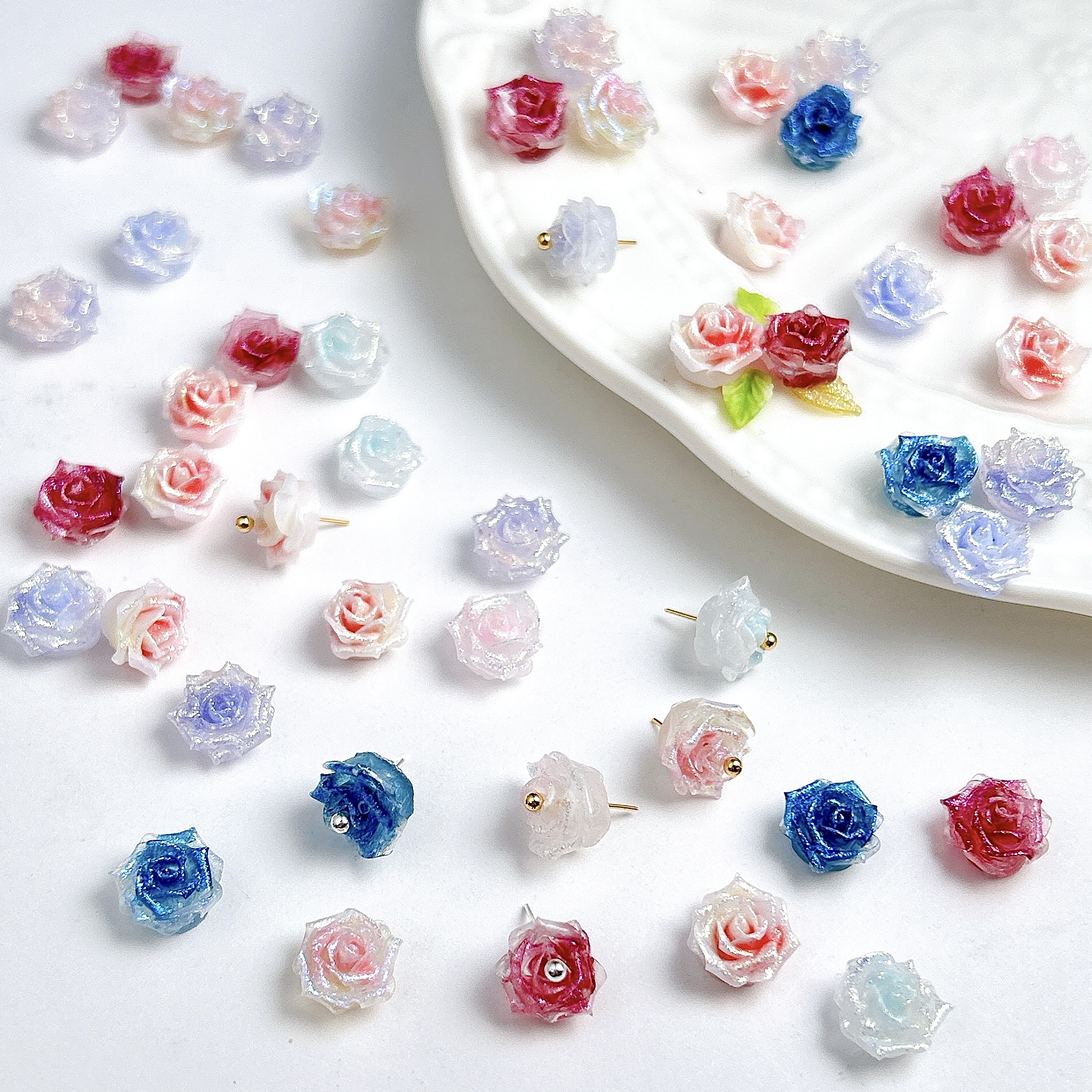 3D New Special Soft Camellia R - Art Craft Rose ulasan dan harga