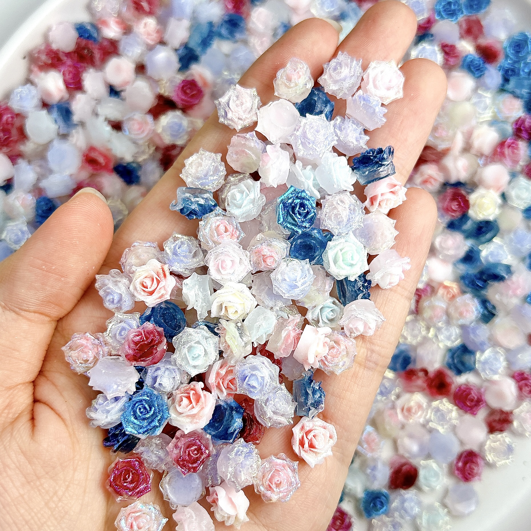 3D New Special Soft Camellia R - Art Craft Rose ulasan dan harga