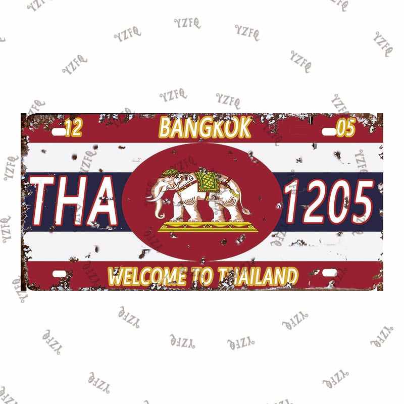 6x12imch Vintage Thailand Trav - Art Craft Shop ulasan dan harga