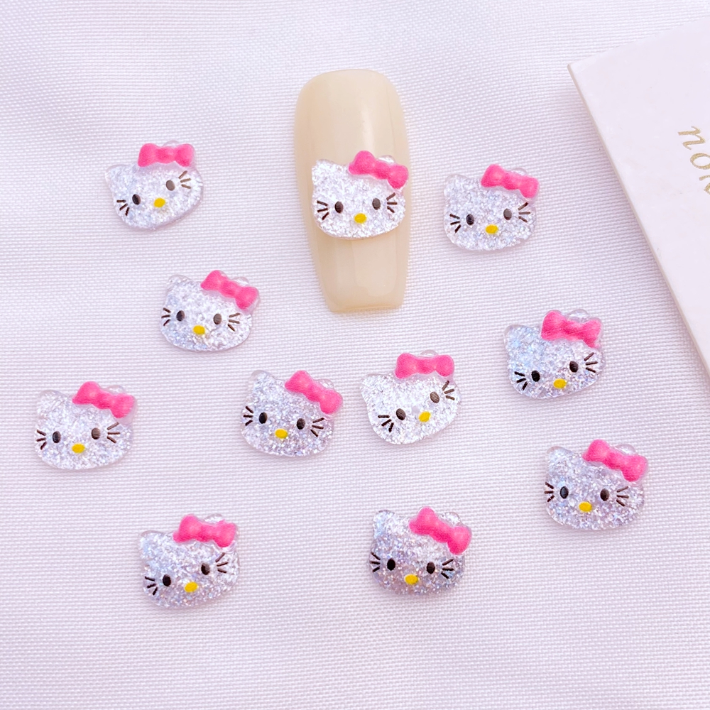 50 pieces of resin shiny mini  - Art Craft Cat ulasan dan harga