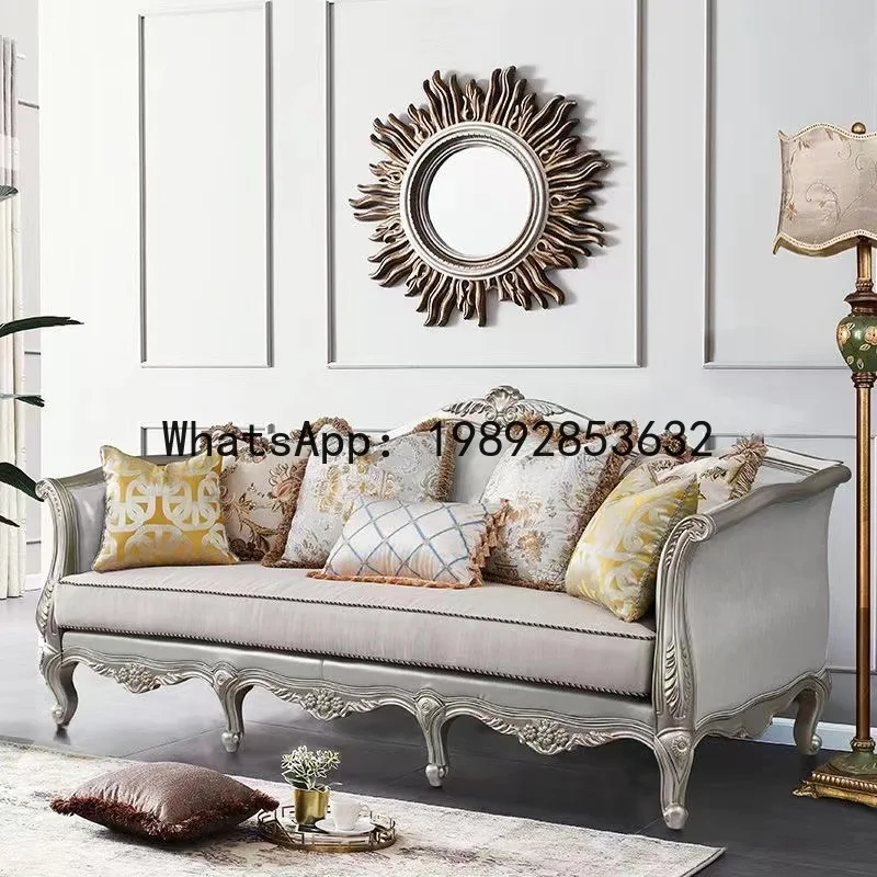 H5.15  all-solid wood sofa lea - Art & Craft Valley ulasan dan harga