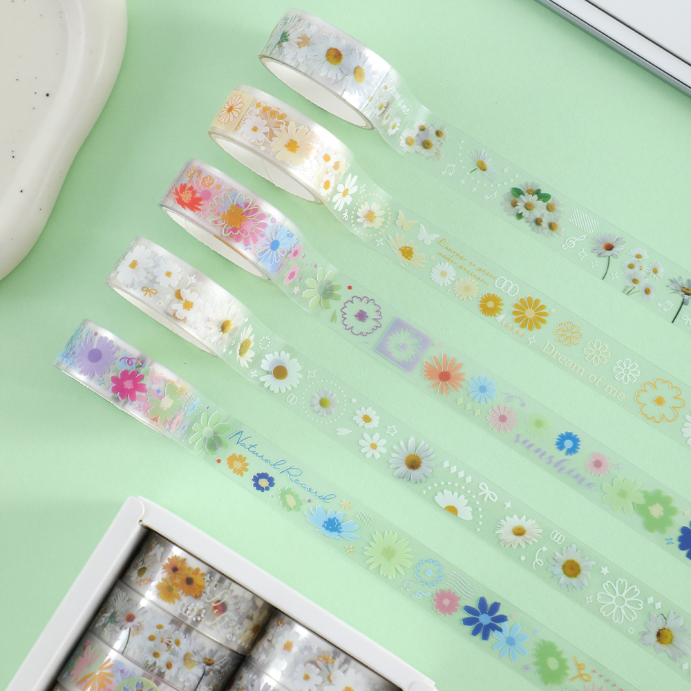 10 Rolls Daisy PET Masking Tap - Art Craft Diy ulasan dan harga