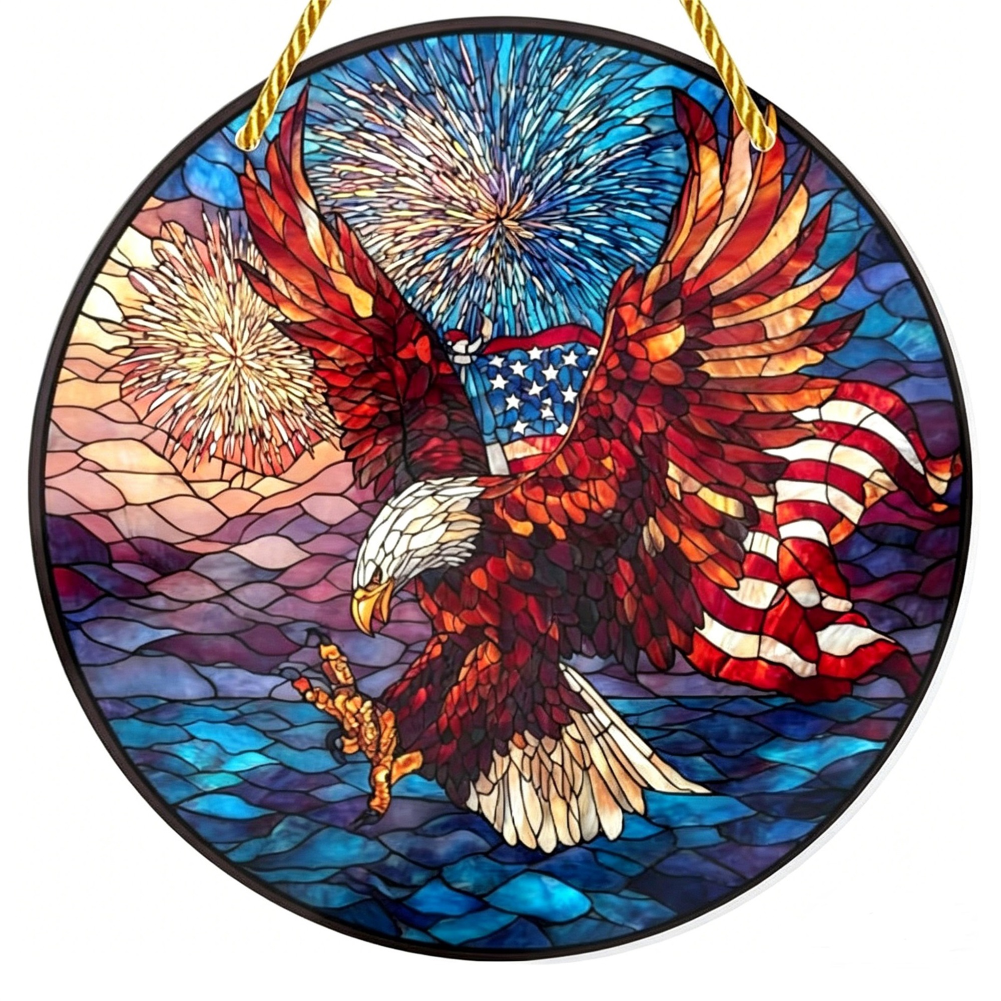 4th of July Sun Catcher for Wi - Art And Craft Independence Day ulasan dan harga