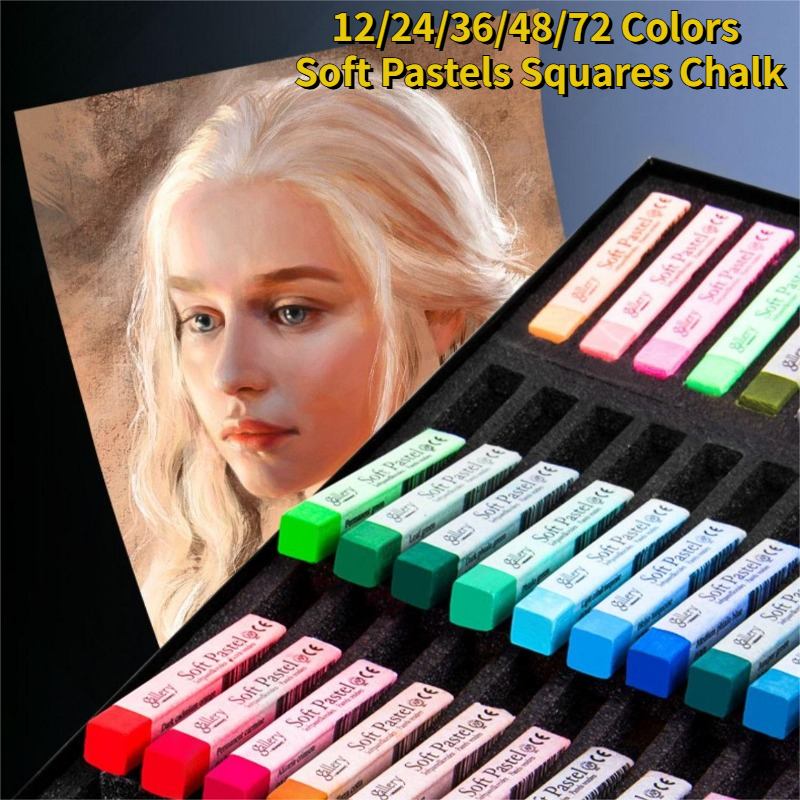 Professional Soft Pastel Squar - Chalk Pastel Set ulasan dan harga